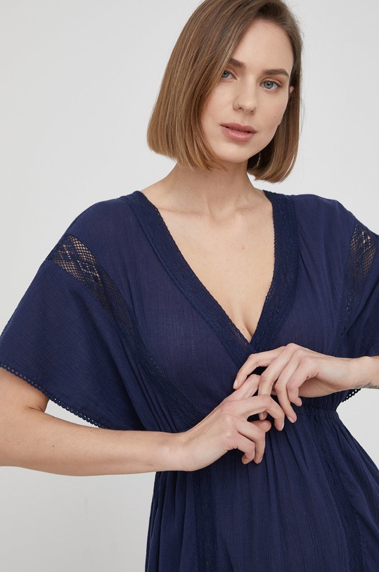 Pepe Jeans sukienka bawełniana KAIA granatowy PL953049.583