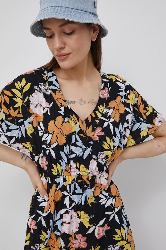 Šaty Roxy midi černá ERJWD03629