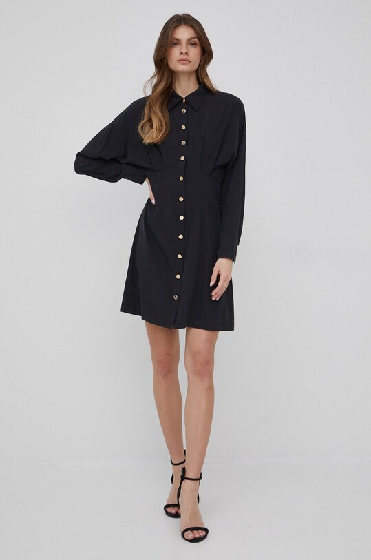 Sisley sukienka casual czarny 48T8LV00M.100