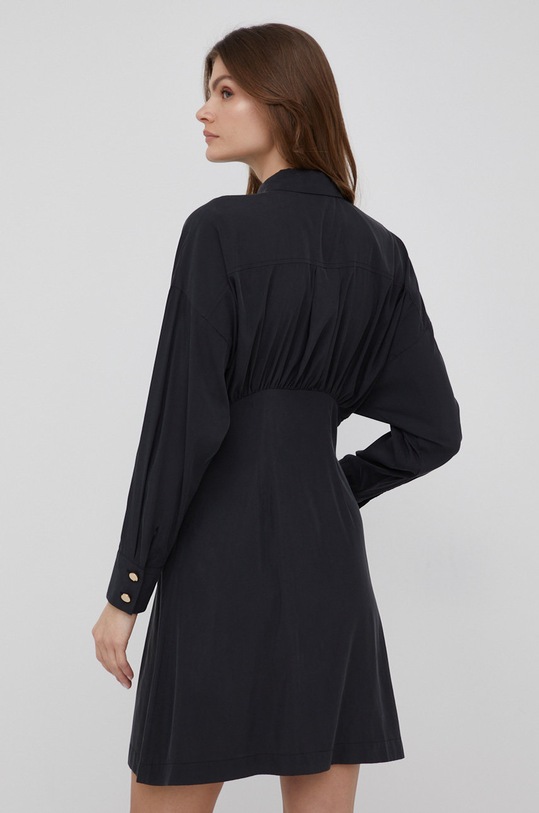 Odzież Sisley sukienka 48T8LV00M.100 czarny