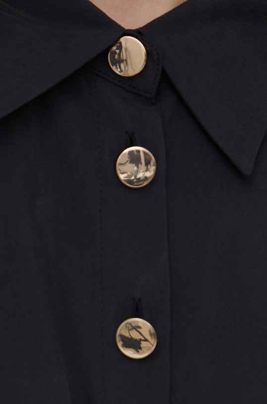 Sisley sukienka 48T8LV00M.100 czarny