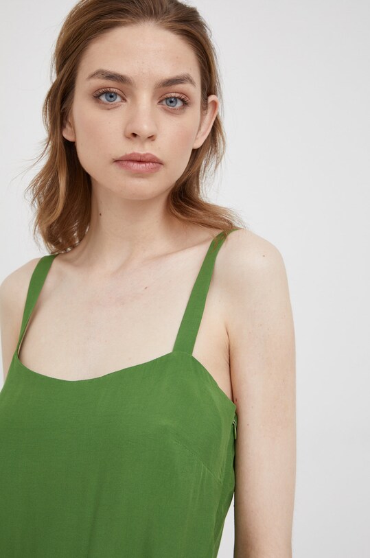 Sisley rochie verde 4B5FLV00V.901