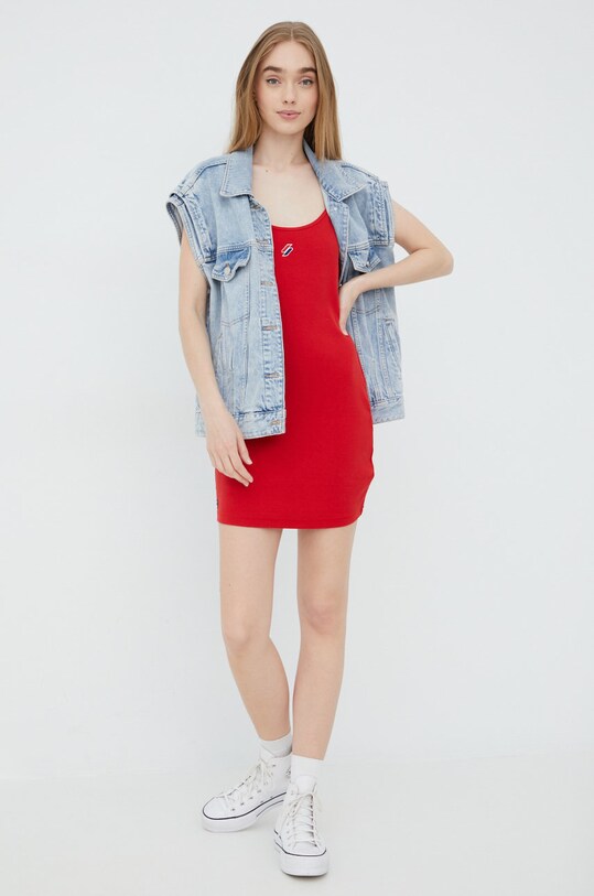 Сукня Superdry W8011049A.OPI червоний SS22
