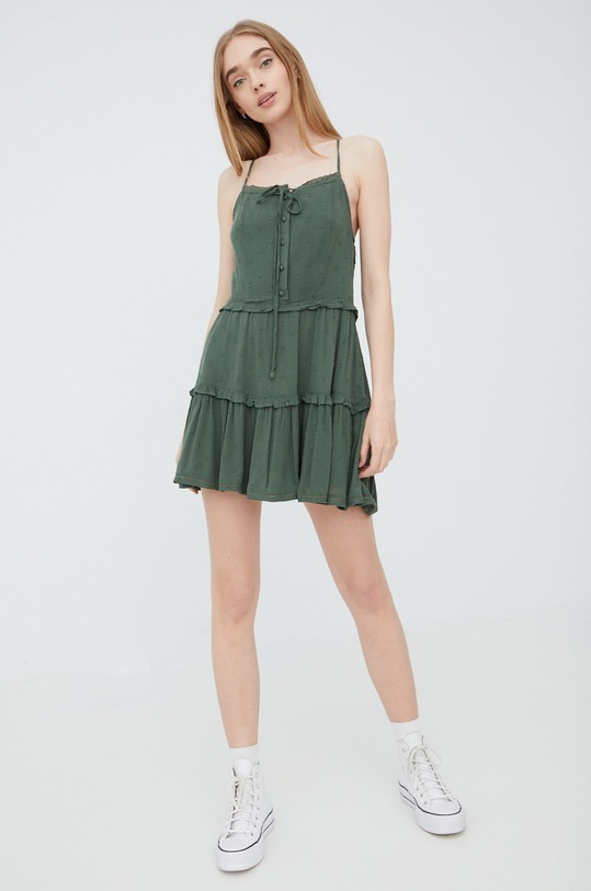 Superdry sukienka W8011045A.THY zielony SS22