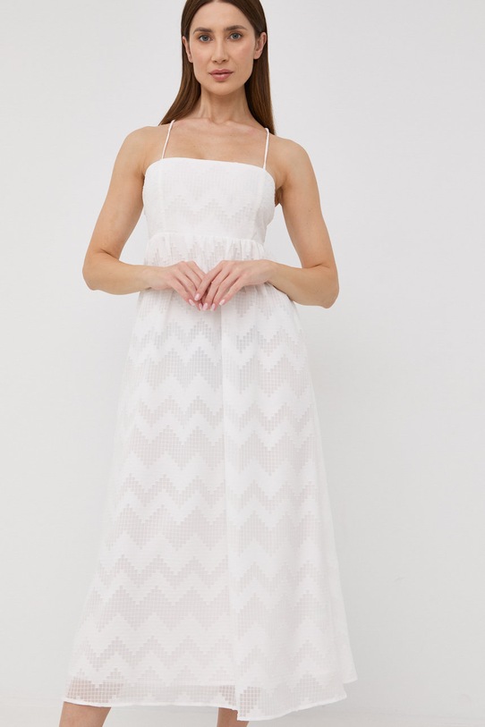 Odzież Bardot sukienka 57720DB.ORCHIDWHT biały