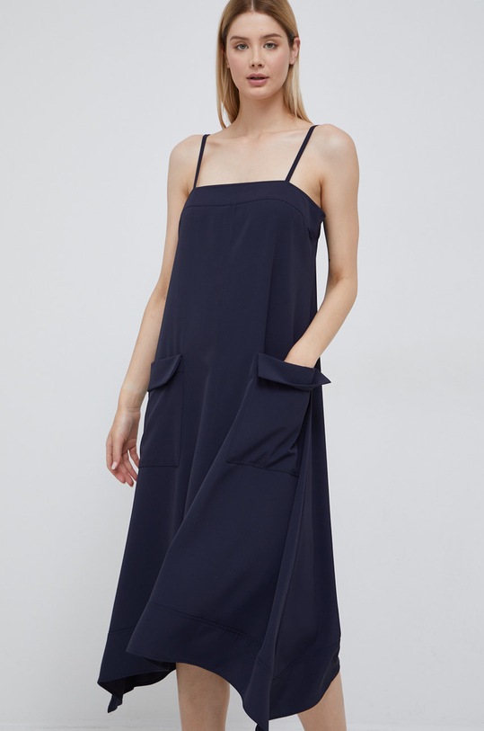 Îmbrăcăminte Dkny rochie P2CB6MA3 bleumarin