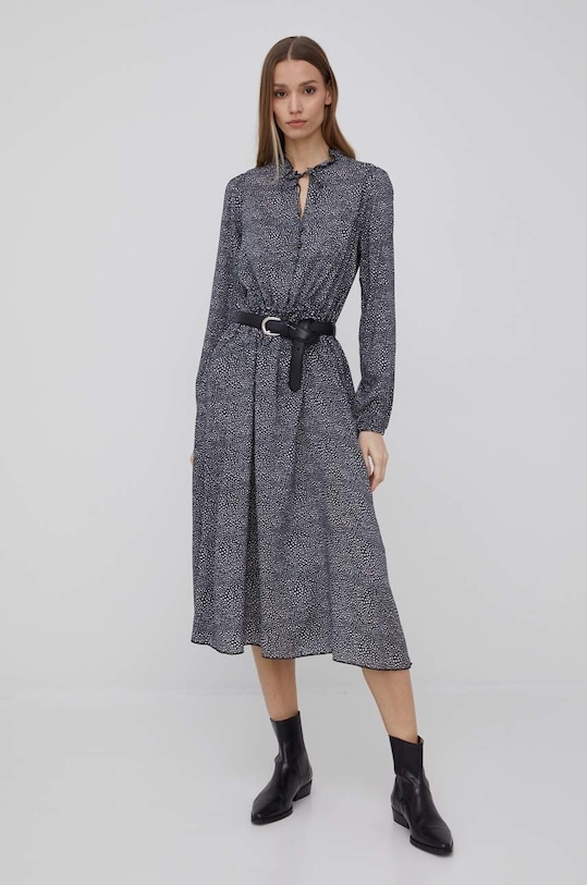 Šaty Mustang midi černá 1012248.12248