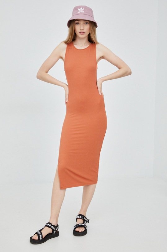 JDY sukienka 15261553.AutumnLeaf pomarańczowy SS22