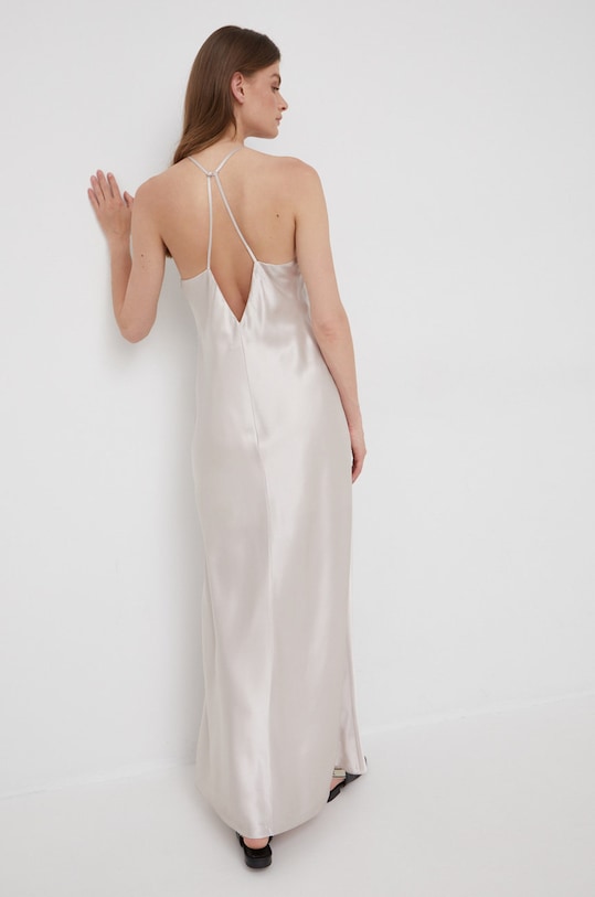 Haljina Calvin Klein maxi bež K20K203839.PPYY