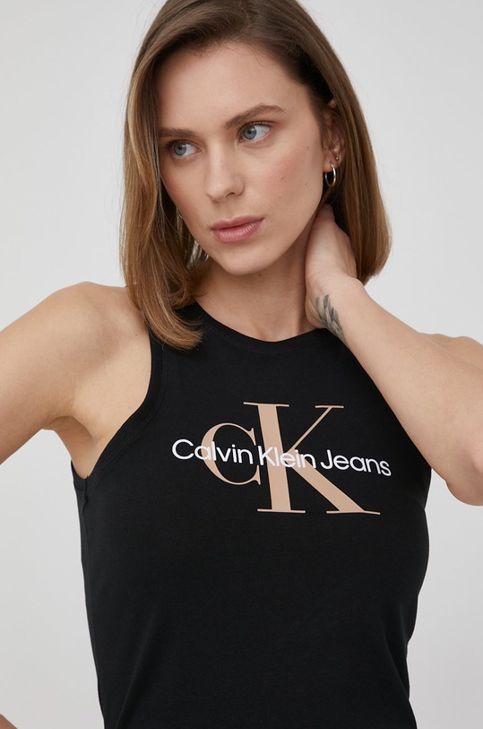 Calvin Klein Jeans ruha fekete J20J219180.PPYY