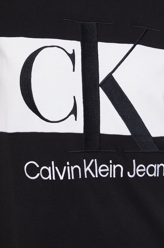 Хлопковое платье Calvin Klein Jeans J20J218862.PPYY чёрный