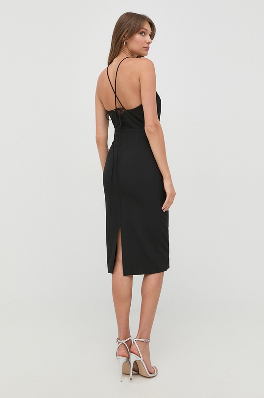 Odzież Bardot sukienka 57982DB.BLACK czarny