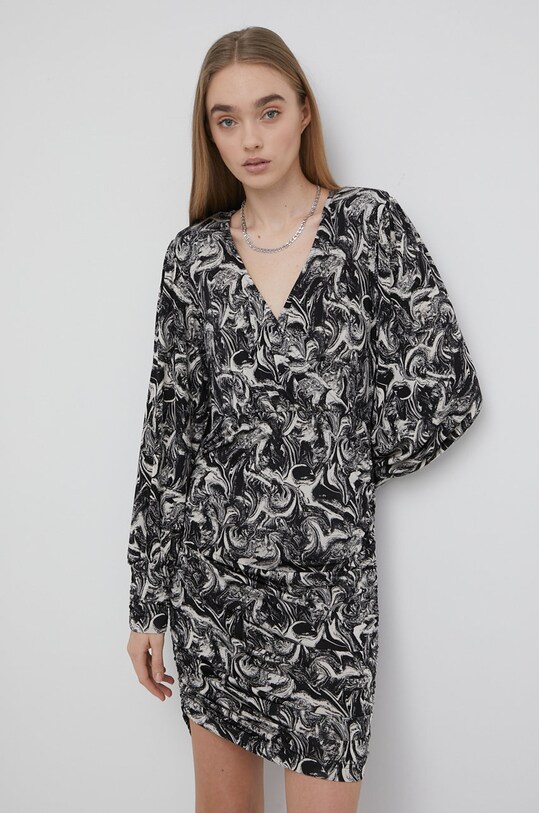 Рокля Gestuz еластичен черен 10906083