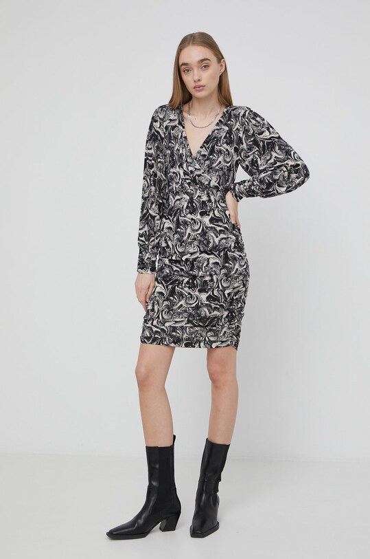 Рокля Gestuz 10906083 черен SS22