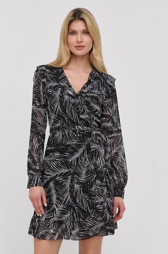 MICHAEL Michael Kors sukienka MS28Y1L4VA czarny MS28Y1L4VA