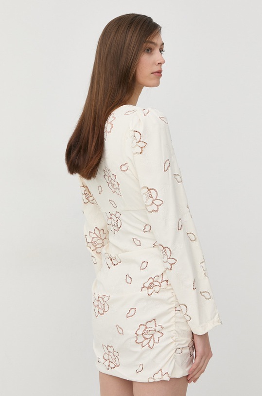 Odzież For Love & Lemons sukienka CD2643.SP22 beżowy