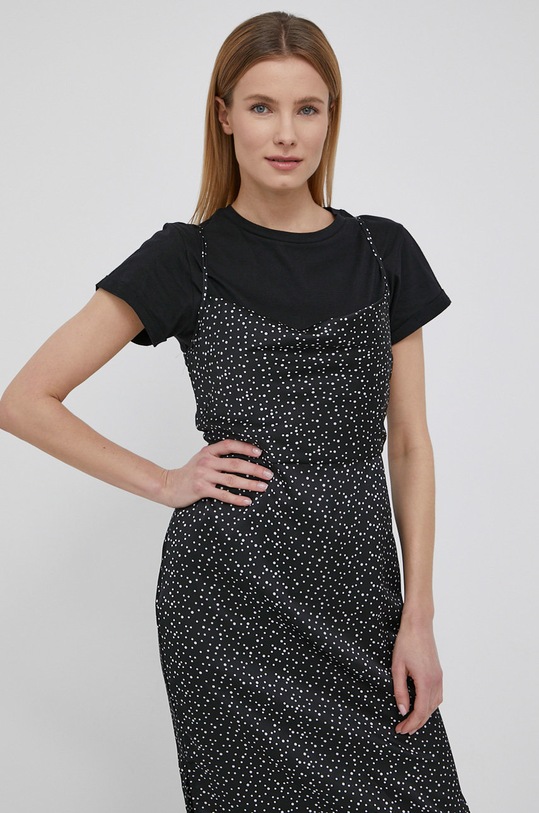 Brave Soul sukienka LDRW.272MEENIA.BLA czarny SS22