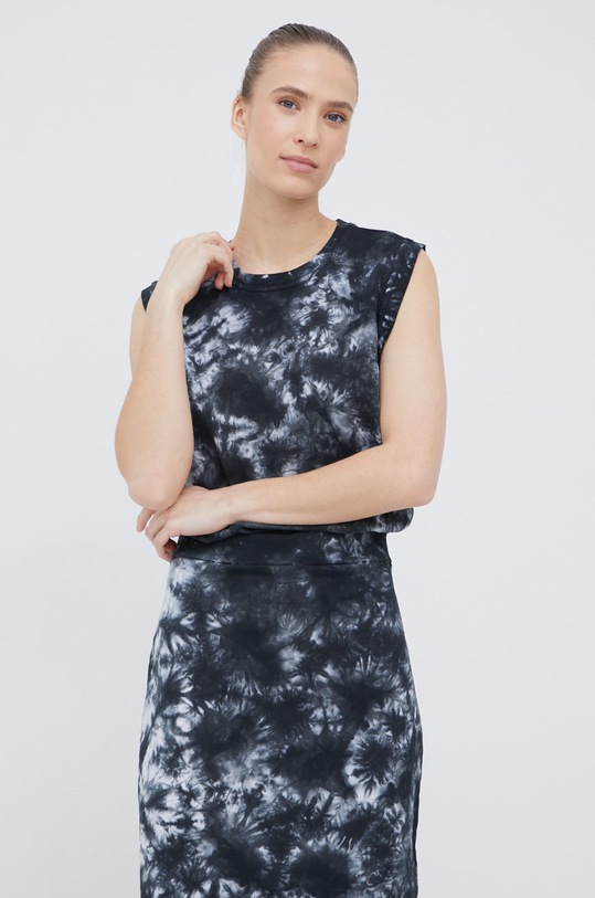 Îmbrăcăminte Dkny rochie din bumbac DP2D4607 negru