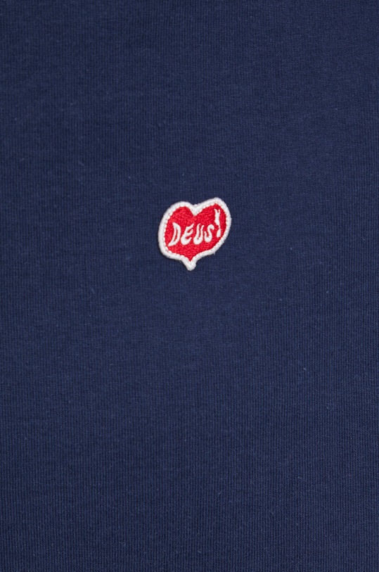 Deus Ex Machina rochie din bumbac DLF219062 bleumarin