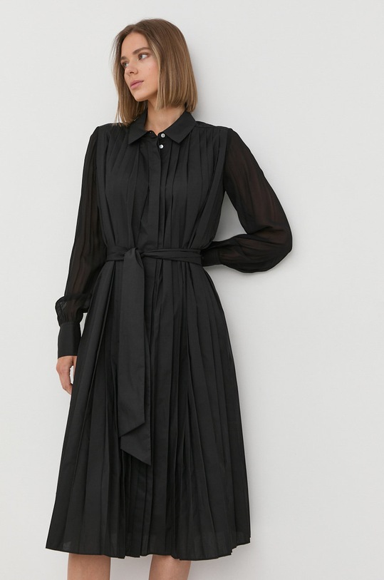Šaty Karl Lagerfeld 221W1305 černá SS22