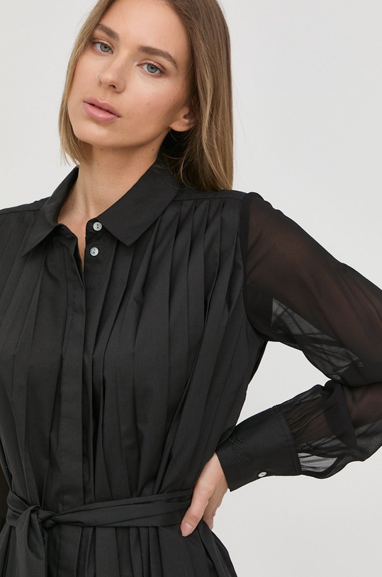 Šaty Karl Lagerfeld černá 221W1305