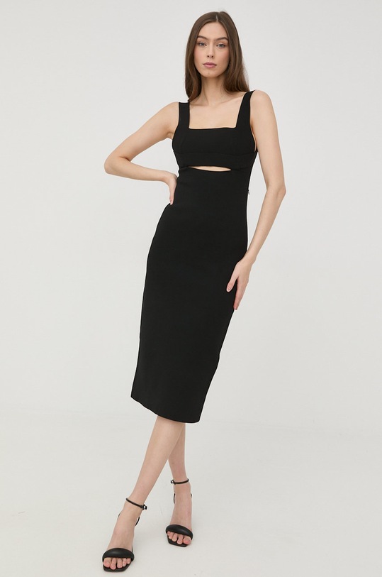 Haljina Victoria Beckham 1222KDR003590A crna SS22