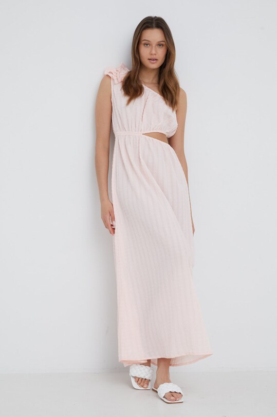 Šaty Vero Moda maxi růžová 10275090.RoseQuartz