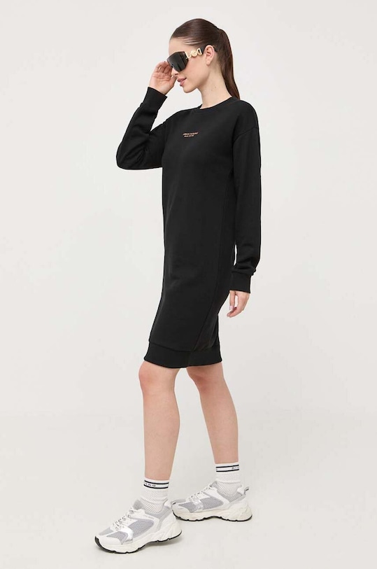 Šaty Armani Exchange 8NYA88.YJE5Z čierna AW23