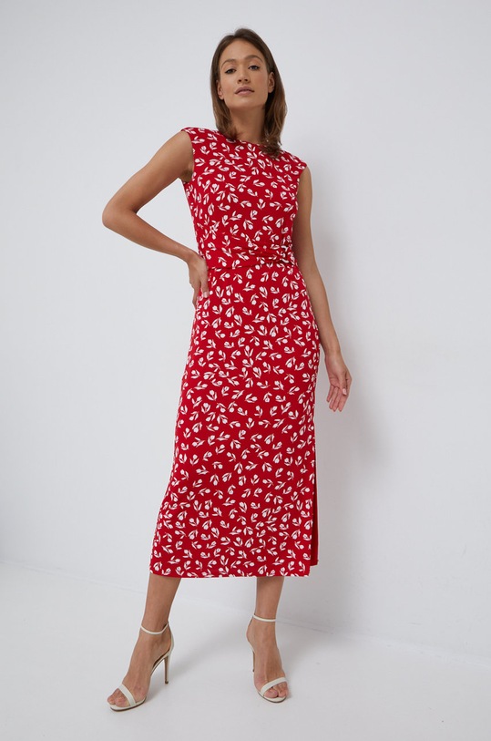 Oblečení Šaty Lauren Ralph Lauren 250855117001 červená
