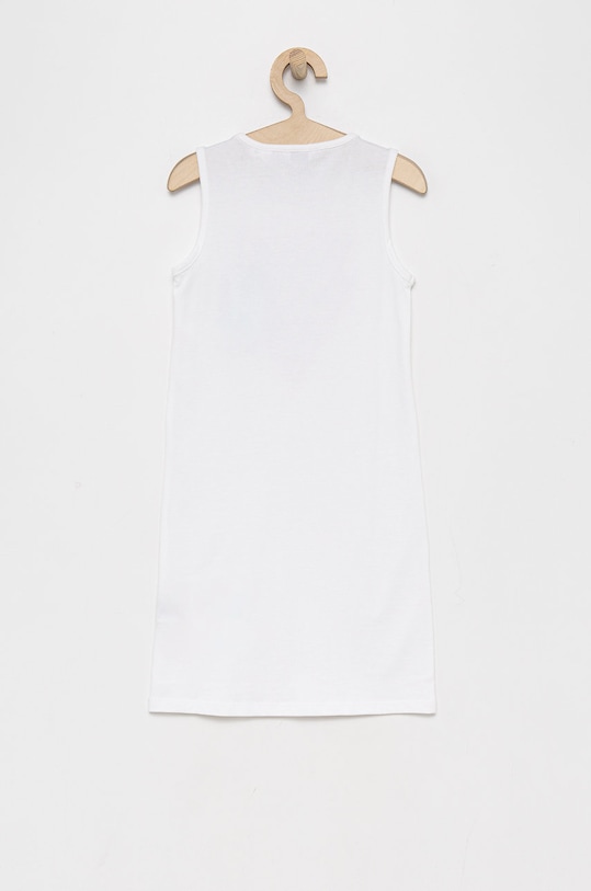 Guess Rochie din bumbac pentru copii J92K57.KAUD0 alb SS22