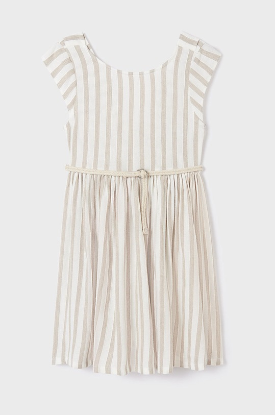 Mayoral sukienka dziecięca 6968.8C.JUNIOR.G beżowy SS22