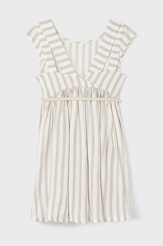 Dziewczynka Mayoral sukienka dziecięca 6968.8C.JUNIOR.G beżowy