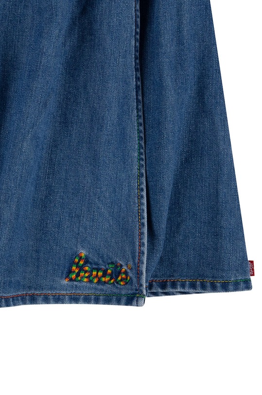 Levi's rochie din denim pentru copii bleumarin 4EE124.G