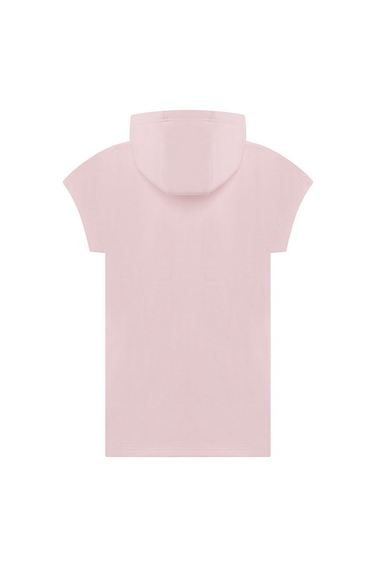 Michael Kors rochie din bumbac pentru copii R12103.102.108 roz SS22