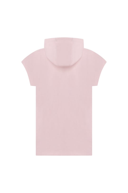 Michael Kors rochie din bumbac pentru copii R12103.102.108 roz SS22