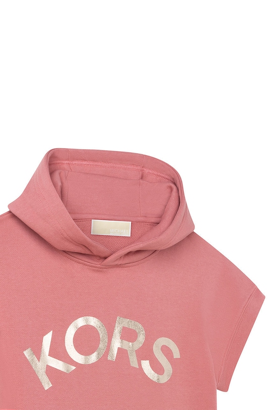 Fete Michael Kors rochie din bumbac pentru copii R12103.102.108 roz