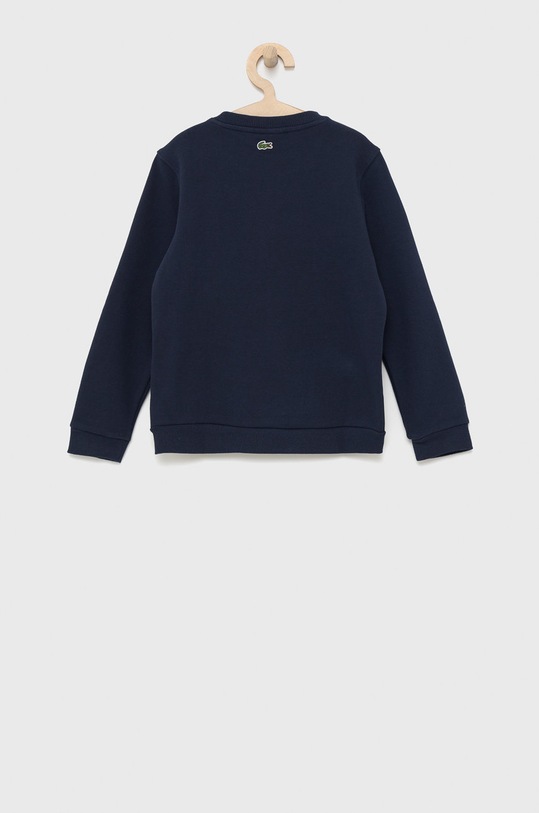 Dětská bavlněná mikina Lacoste SJ2996. námořnická modř SS22