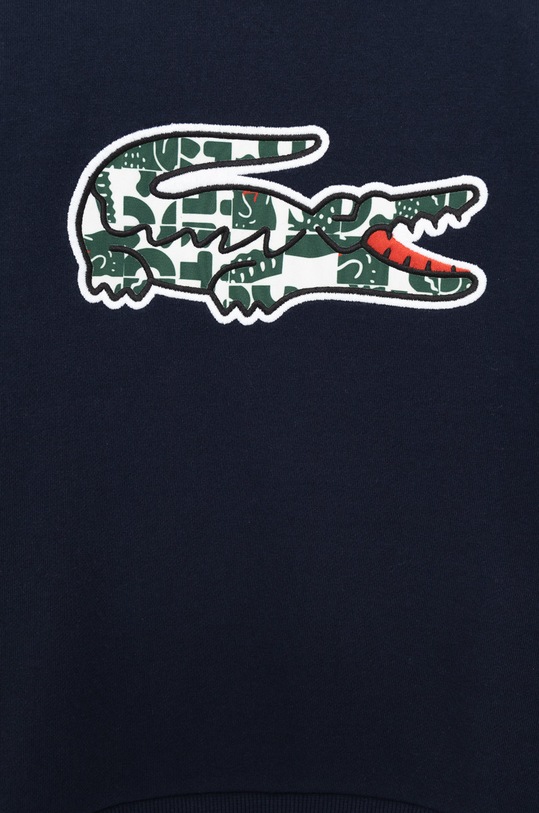 CHLAPEC Dětská bavlněná mikina Lacoste SJ2996. námořnická modř