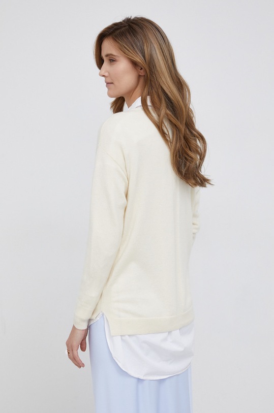 Oblečenie Kašmírový sveter Calvin Klein K20K203698.PPYY béžová