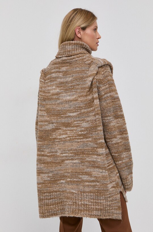 Одежда Свитер с шерстью Samsoe Samsoe F21400033 коричневый