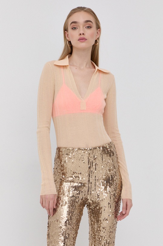 Лонгслів Patrizia Pepe інші бежевий 8K0003.K004