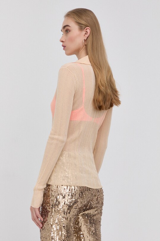 Îmbrăcăminte Patrizia Pepe Longsleeve 8K0003.K004 portocaliu