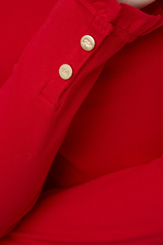 Tričko s dlouhým rukávem Lauren Ralph Lauren 200817317002 červená