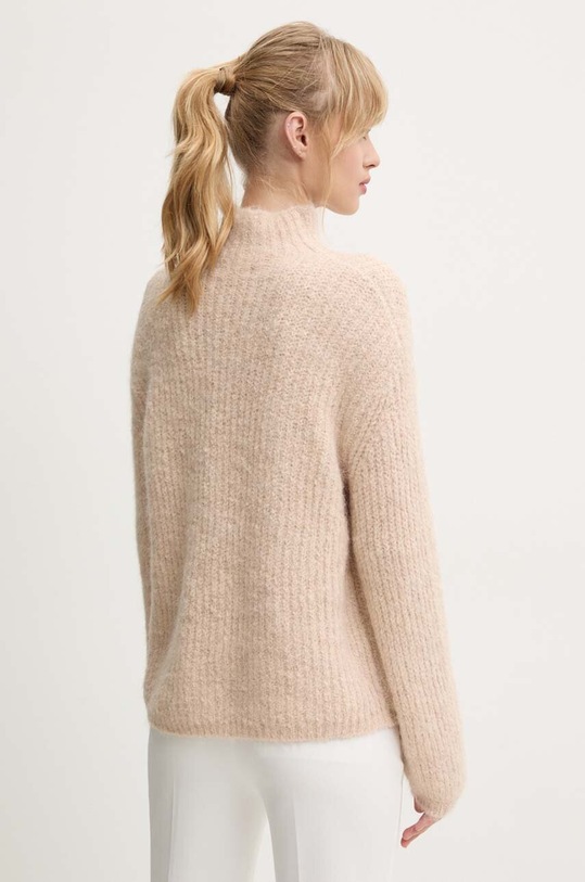 Odzież Bruuns Bazaar sweter wełniany BBW2465 beżowy