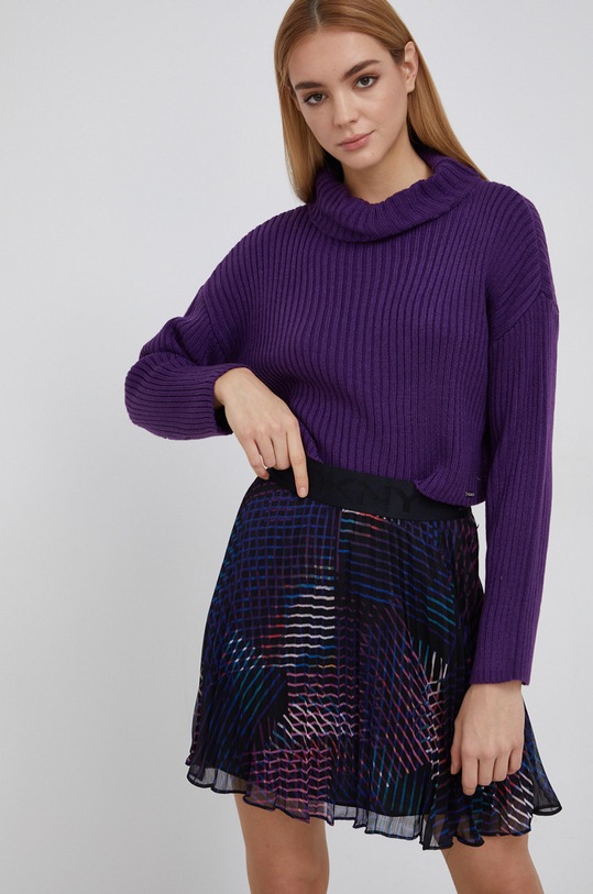 Dkny Pulover grosime medie violet P14SAU07