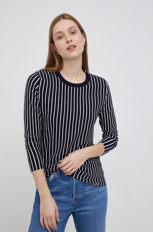 Dkny pulover subtiri bleumarin P1LSAVA4