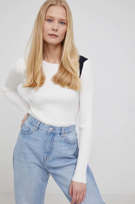Svetr Dkny bílá P1LSB0TZ