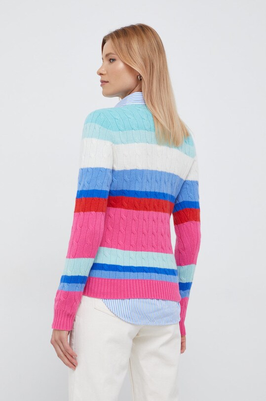 Odzież Polo Ralph Lauren sweter kaszmirowy 211856723001 211856723001 multicolor