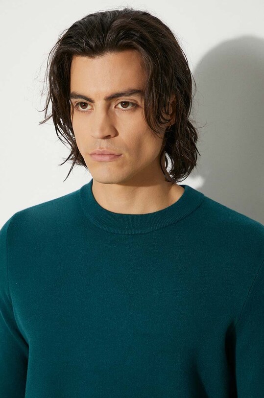 Pulover Samsoe Samsoe tirkizna M20200110