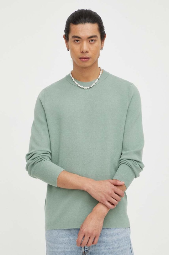 Samsoe Samsoe sweter Gunan pozostałe zielony M20200110